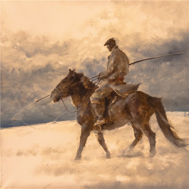 50cm X 50cm 布面油画